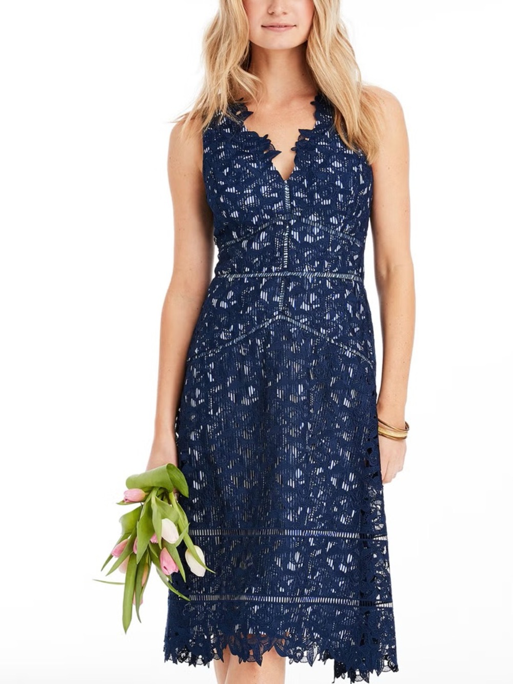 Vineyard Vines Kentucky Derby eyelet dress
